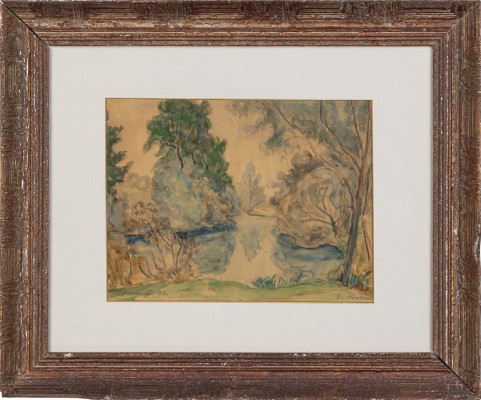 "Pejzaż ze Skawiny"