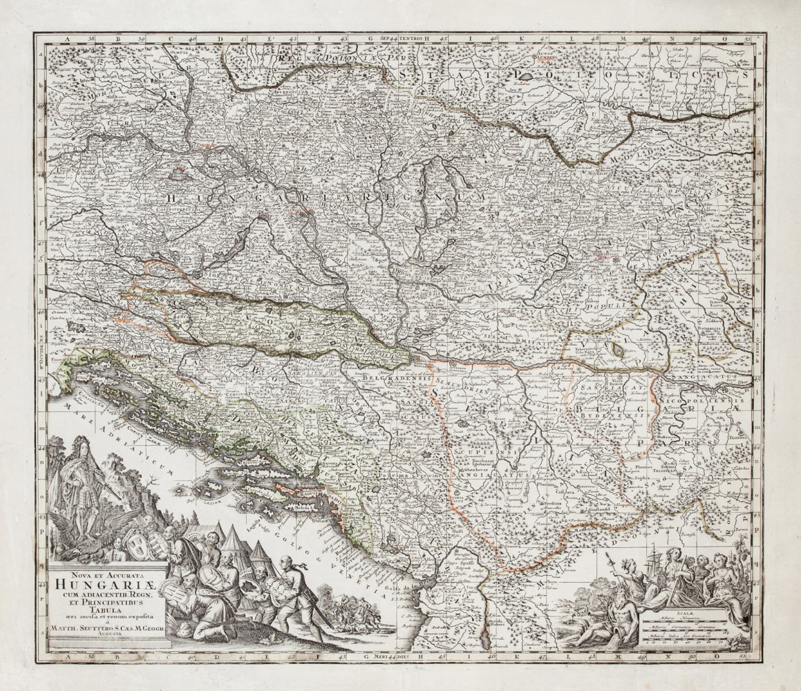 Mapa Królestwa Węgier (Nova et Accurata Hungariae)