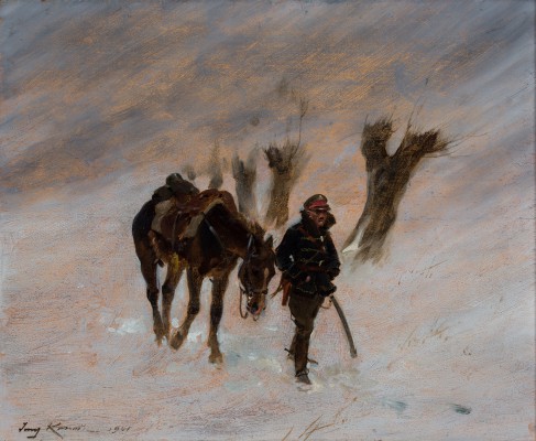 "Ułan w zamieci"