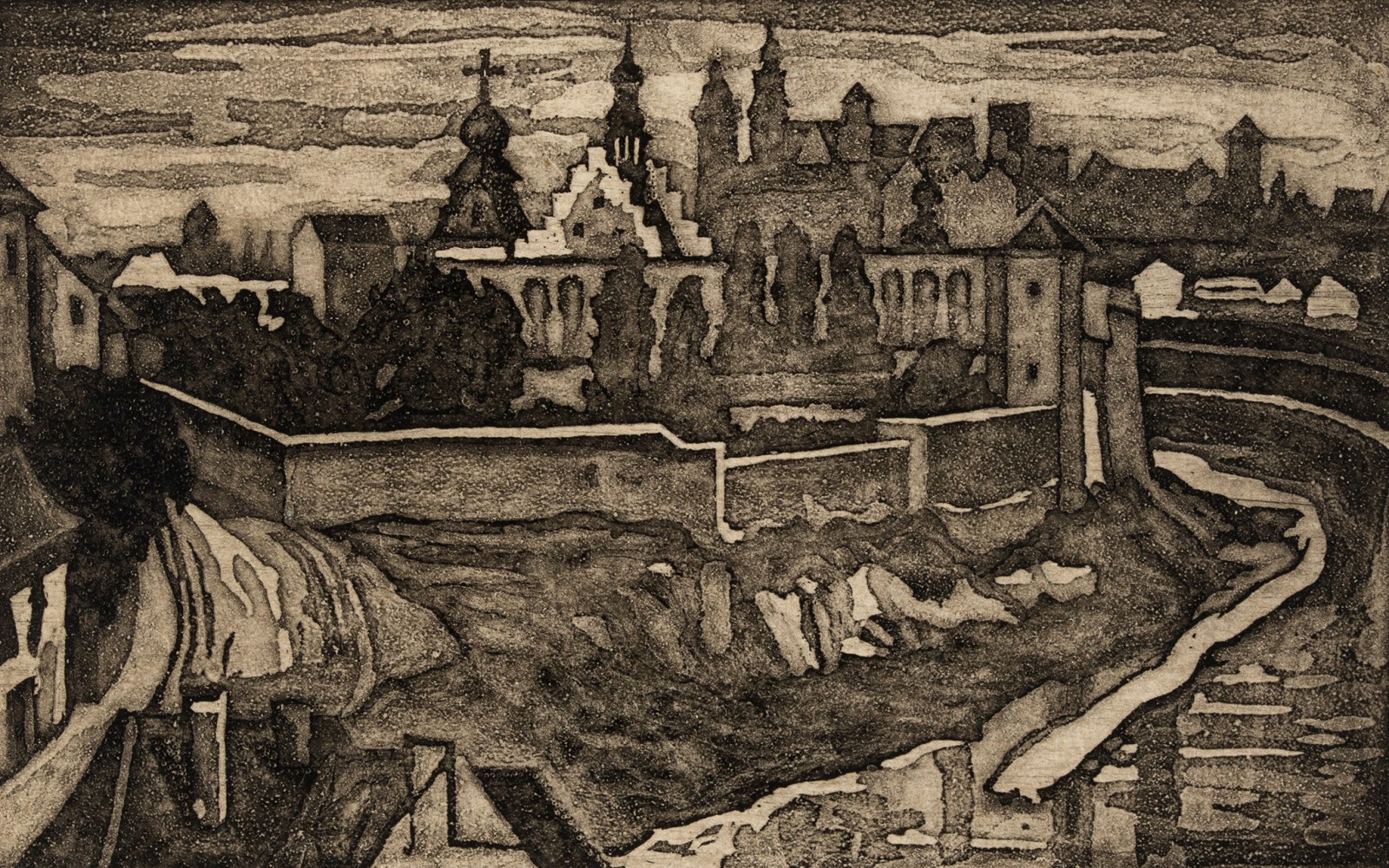 "Panorama Krakowa"