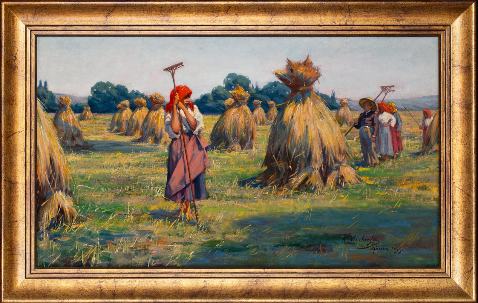 "Sianokosy w Myślenicach"