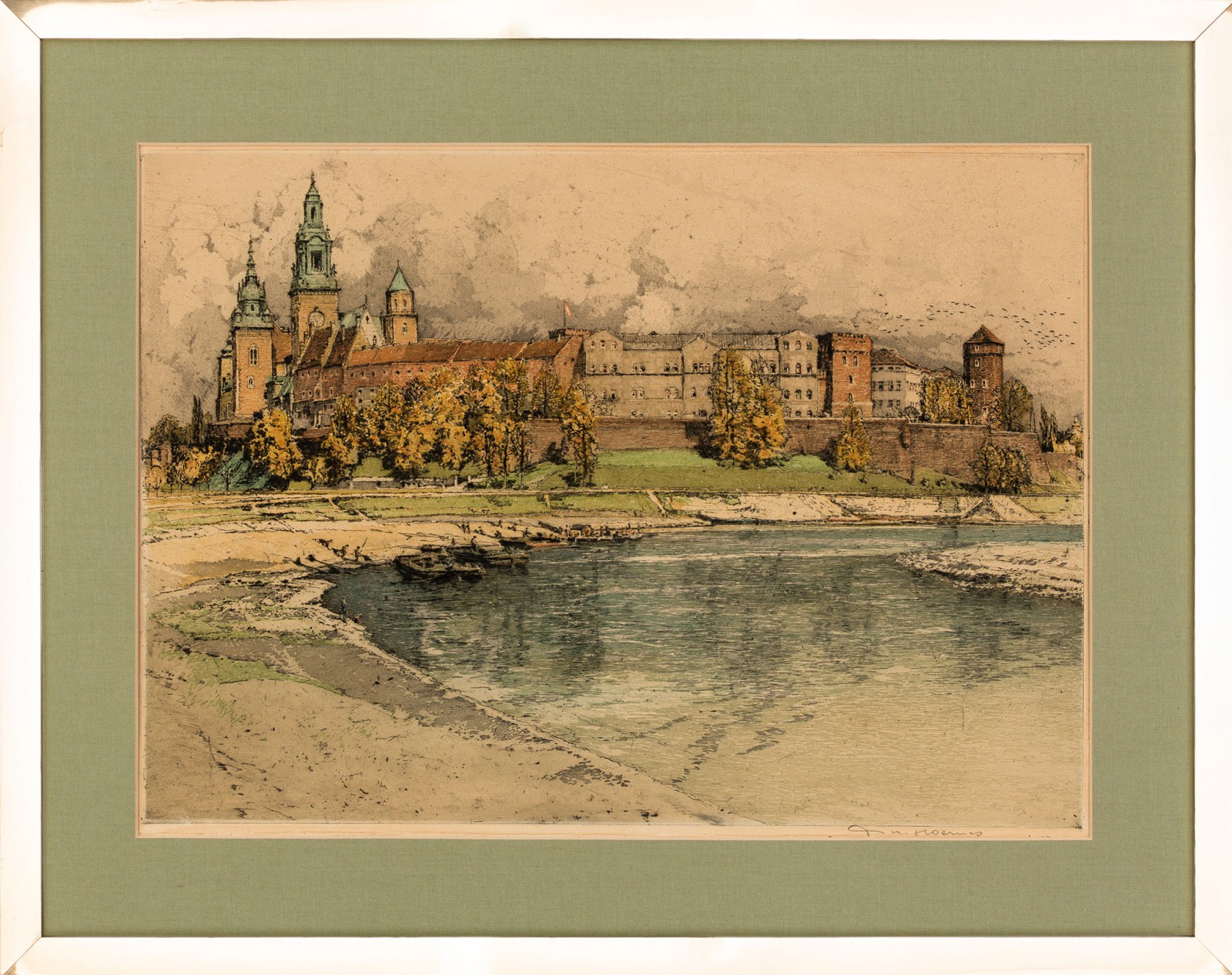 "Widok na Wawel"