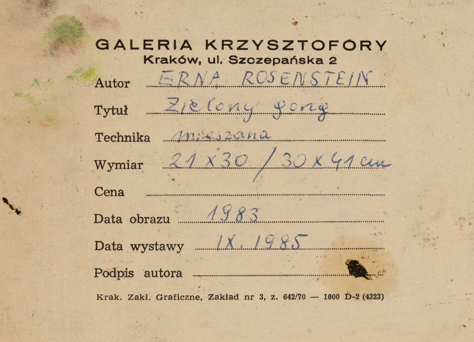 "Zielony Gong"