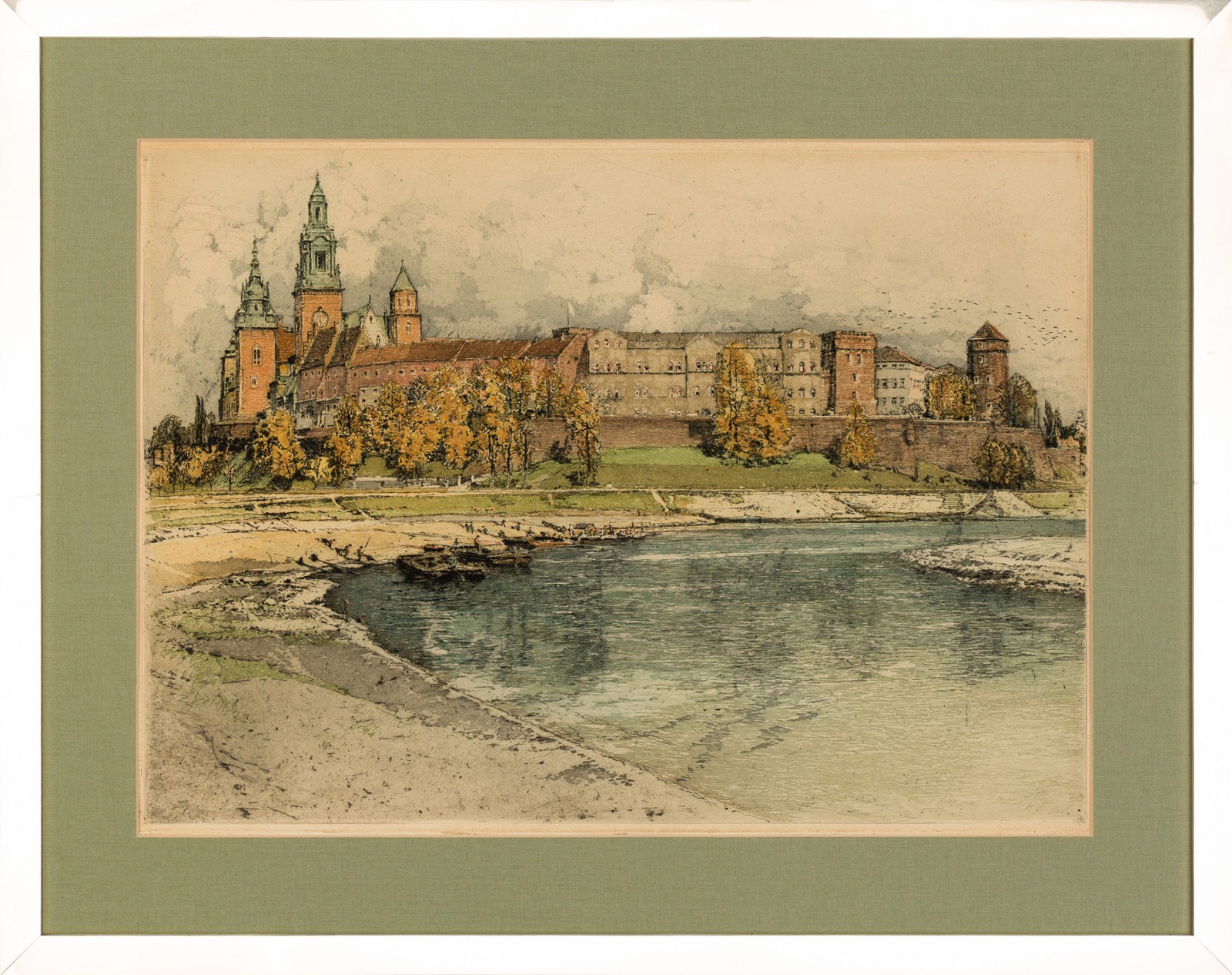 "Widok na Wawel"