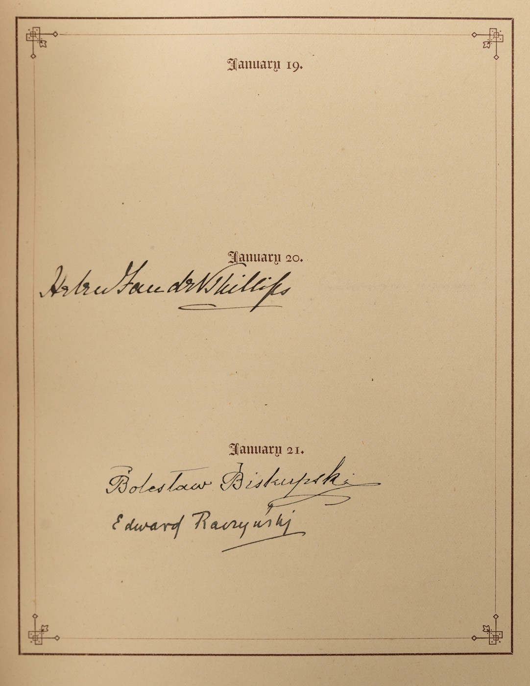 Sztambuch / Księga Urodzinowa Rodziny Axentowiczów