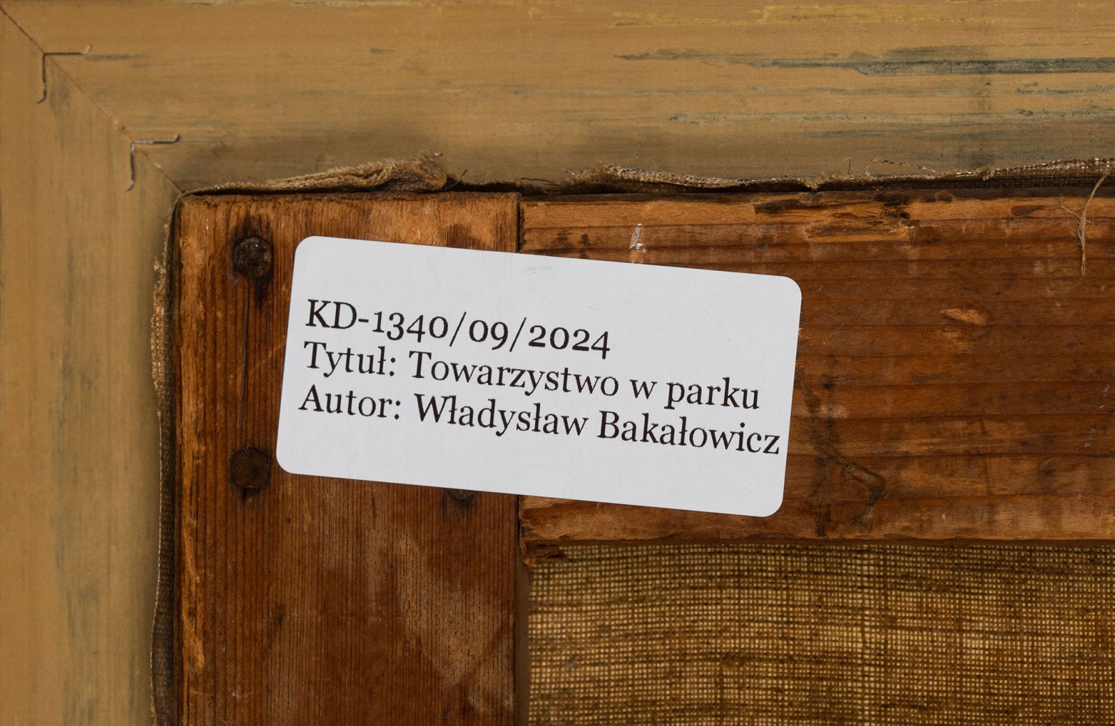 "W dworskim parku"