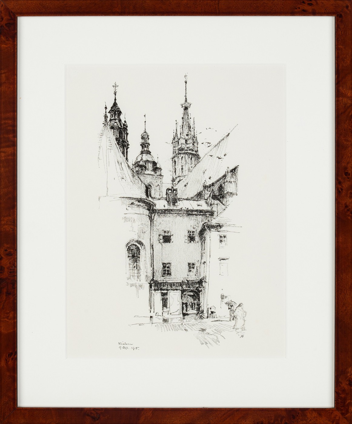 "Kraków - widok z Małego Rynku"