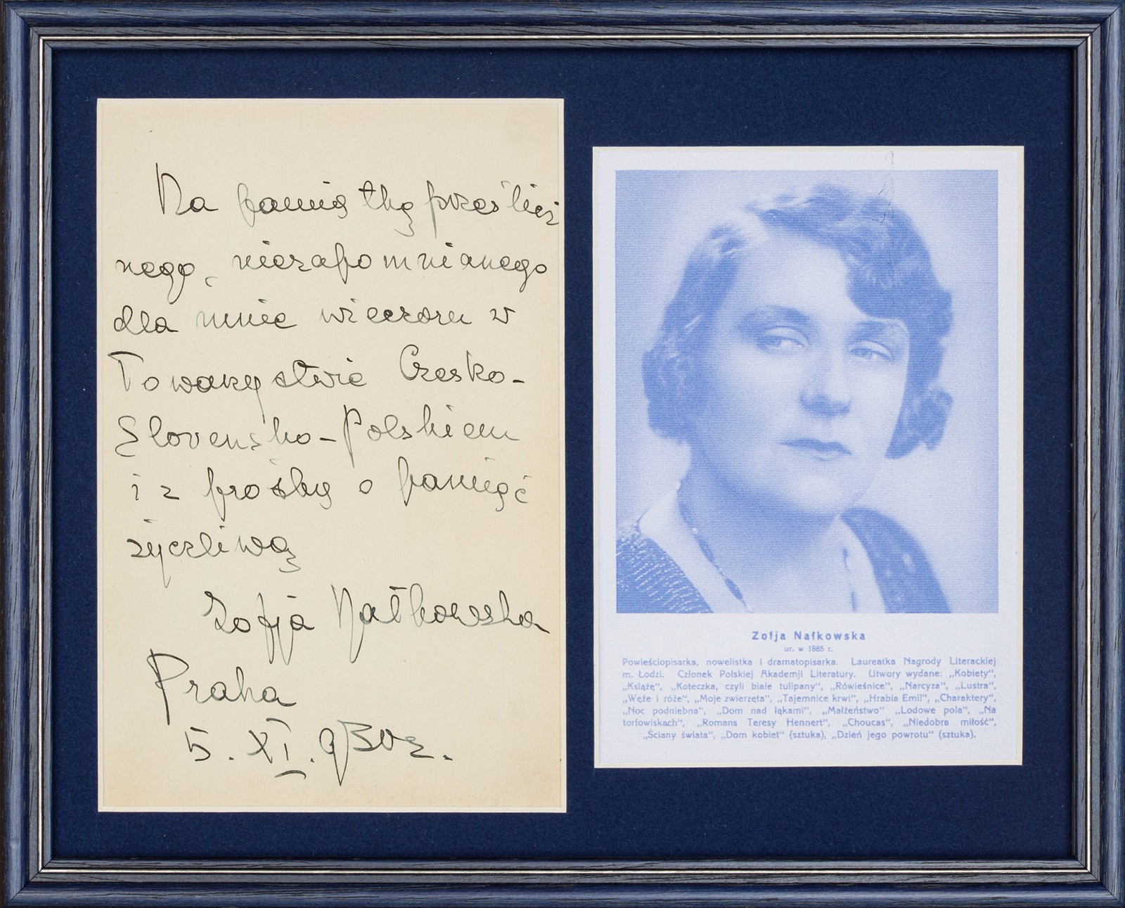 Rękopis z autografem