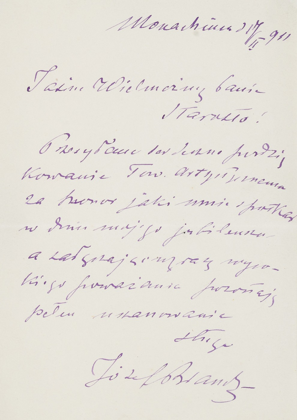 Rękopis z autografem
