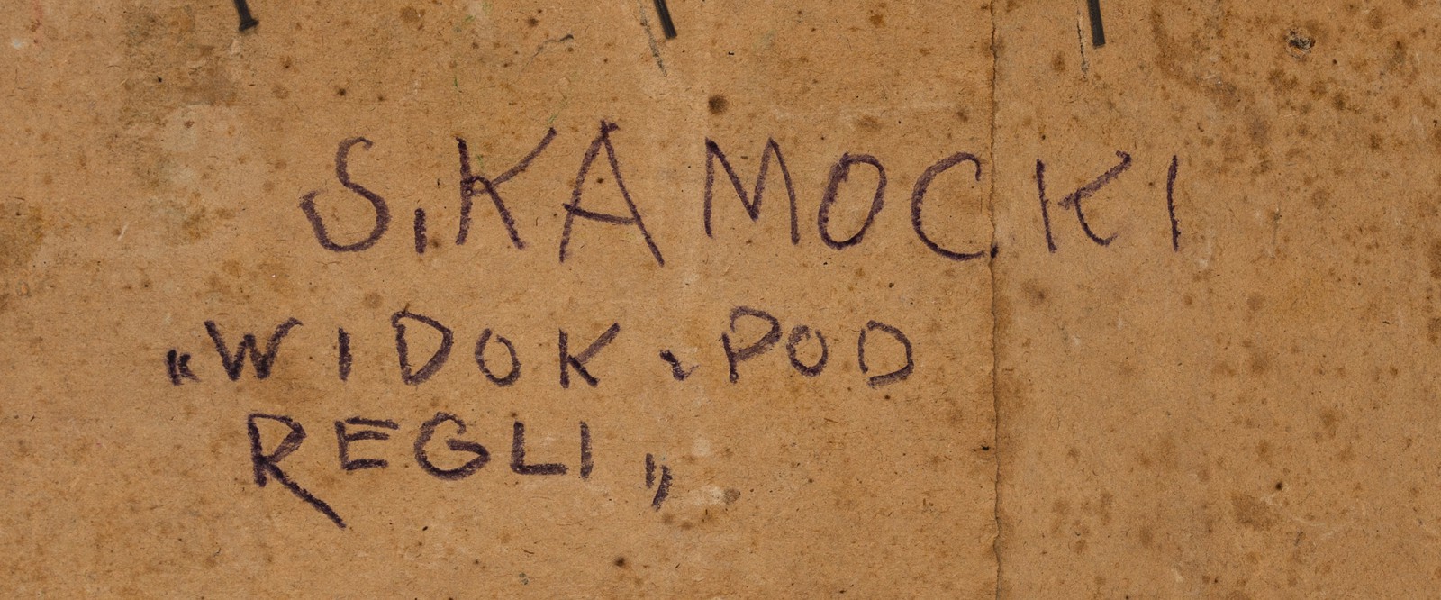 "Widok spod Regli"