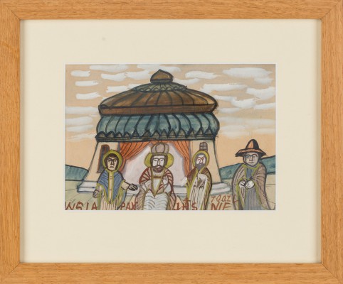 "Święci i pielgrzym"