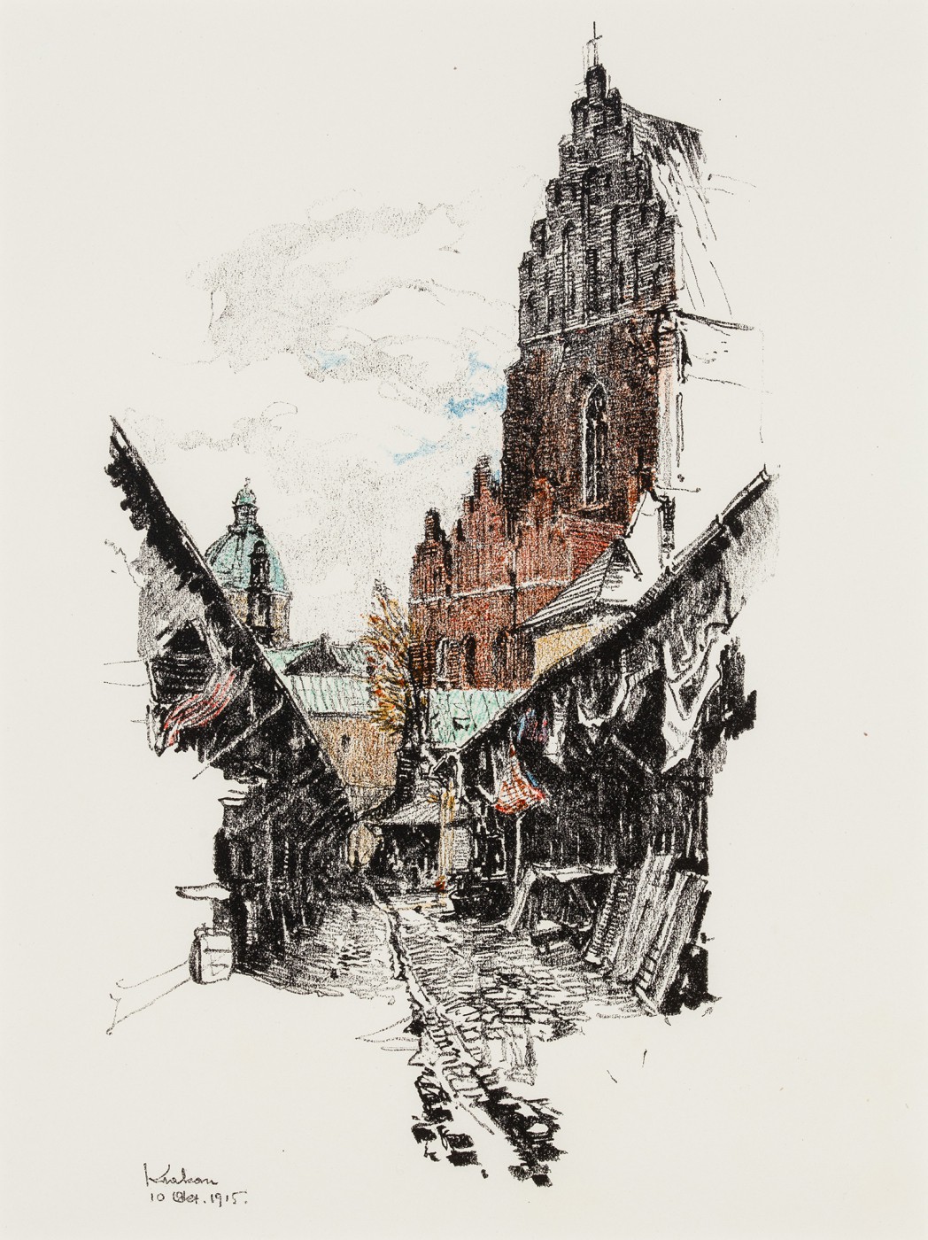 "Kraków. Kościół Dominikanów"