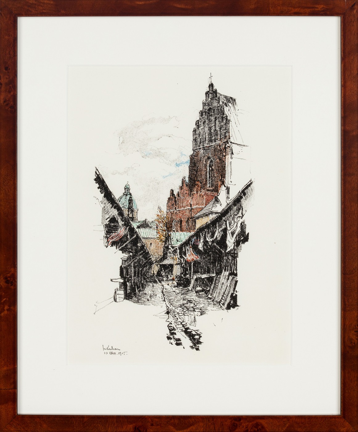 "Kraków. Kościół Dominikanów"