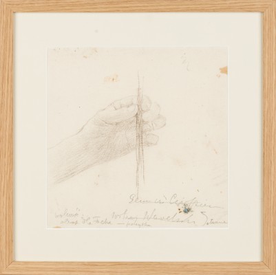 "Studium do witraża wawelskiego Geniusz Cierpienia"