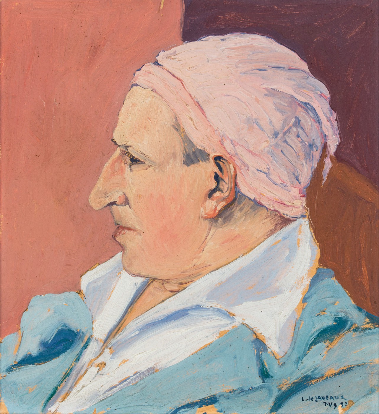 "Portret mężczyzny w szlafmycy"