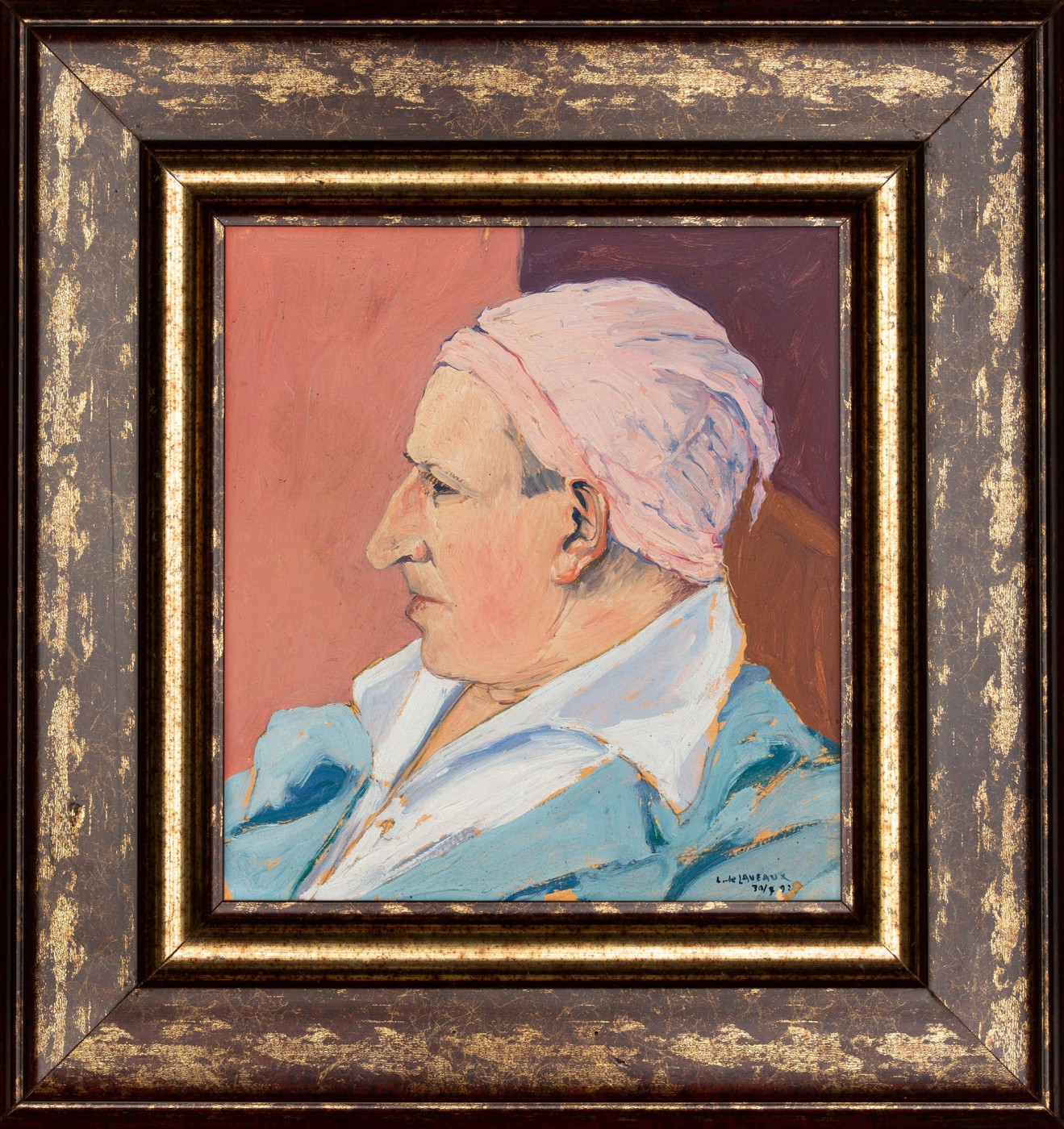 "Portret mężczyzny w szlafmycy"