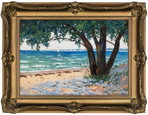 "Widok z Orłowa (Cisza w zatoce)"