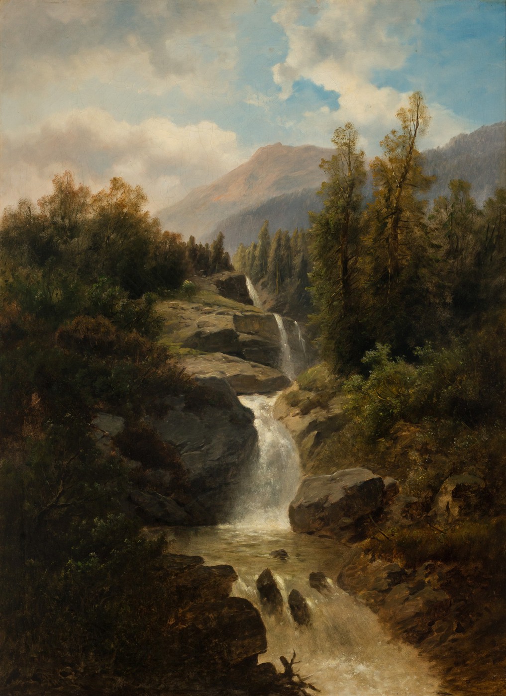 "Górski wodospad"