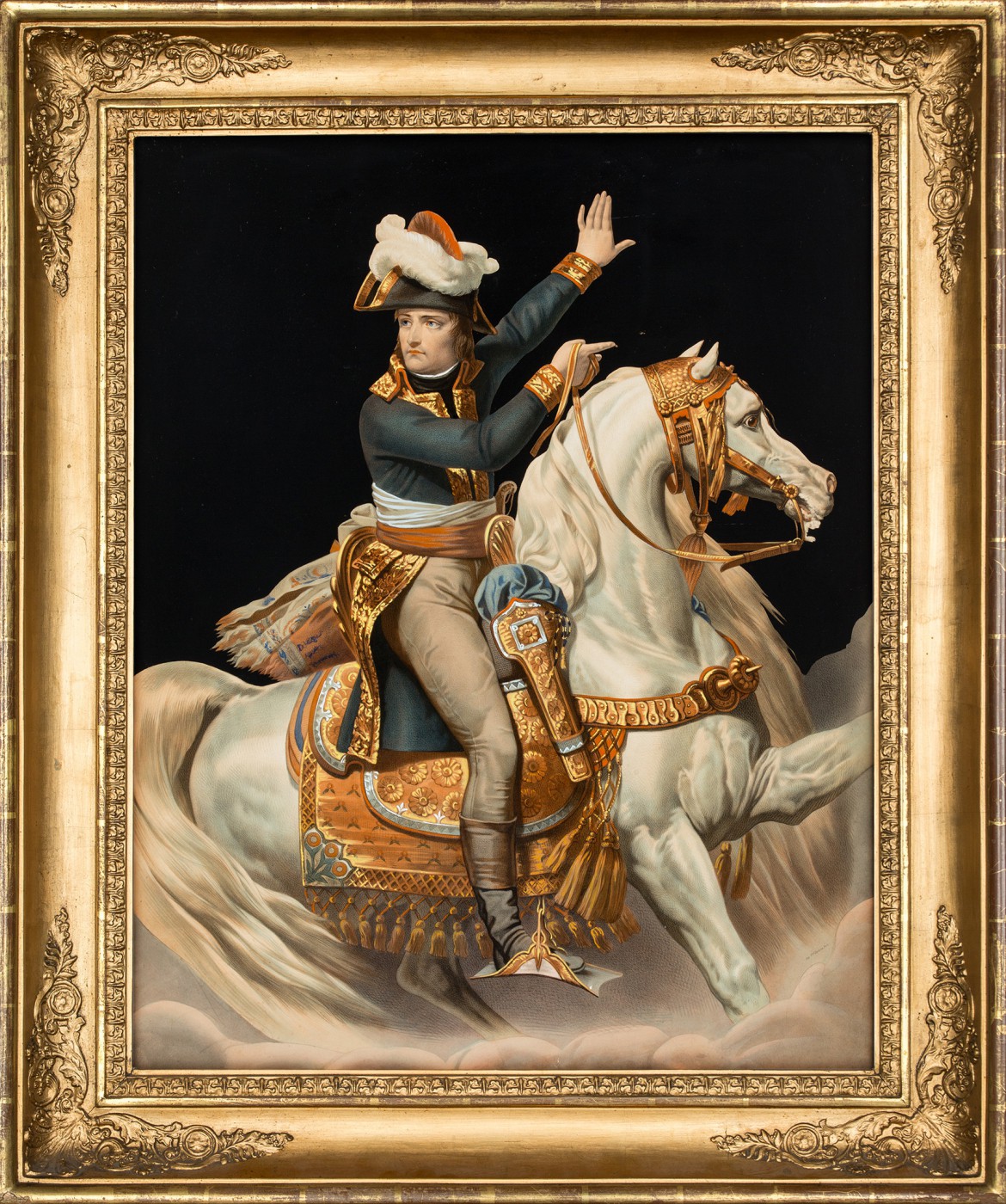 "Napoleon Bonaparte w bitwie pod piramidami"