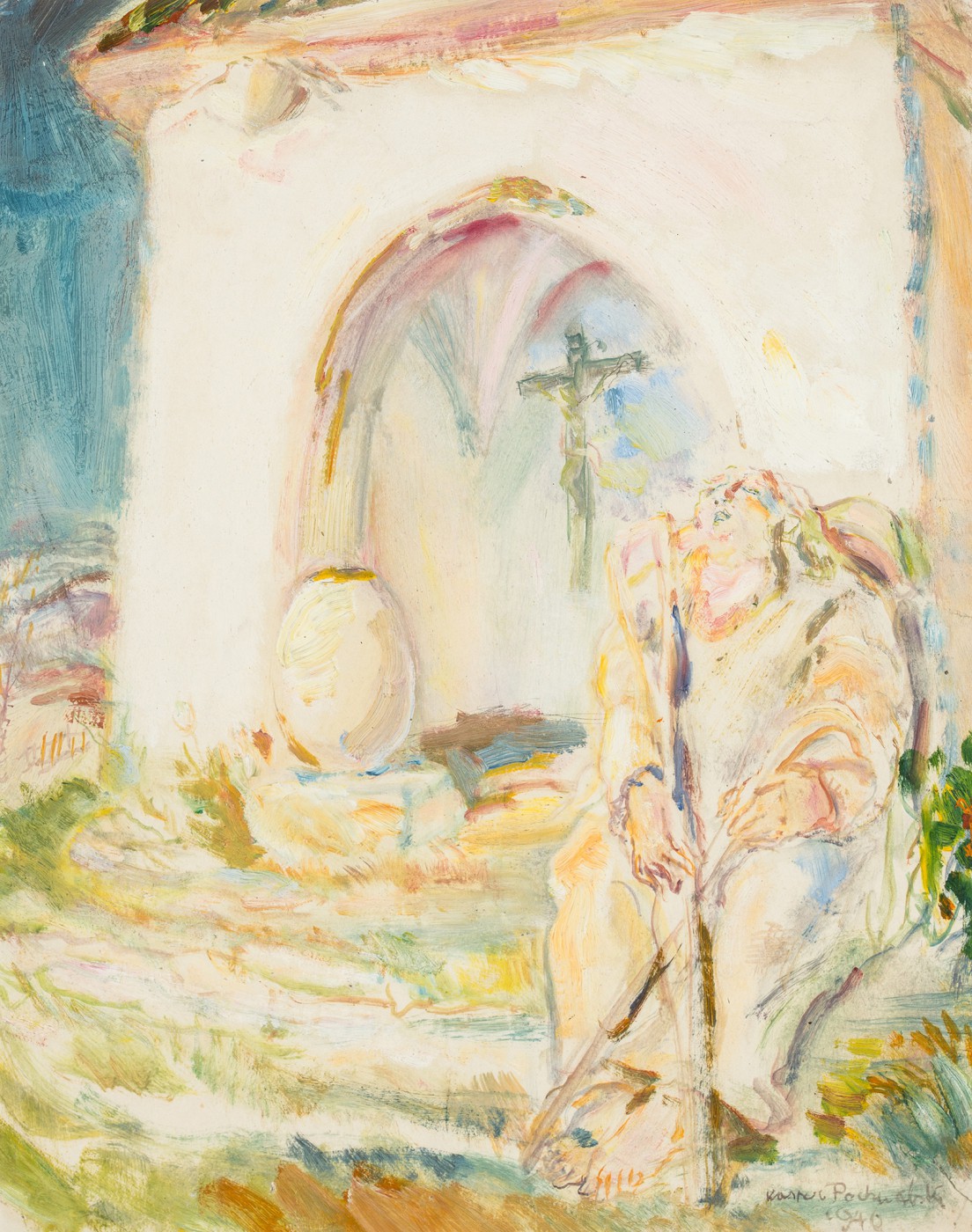 "Odpoczynek pielgrzyma"