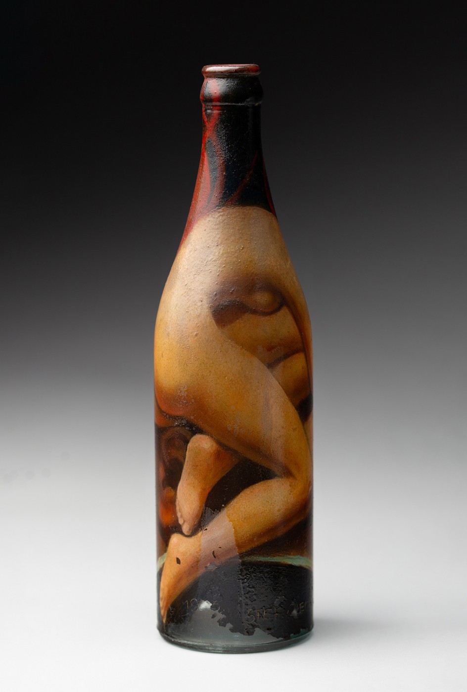 "Twarz artysty z aktem rudowłosej"