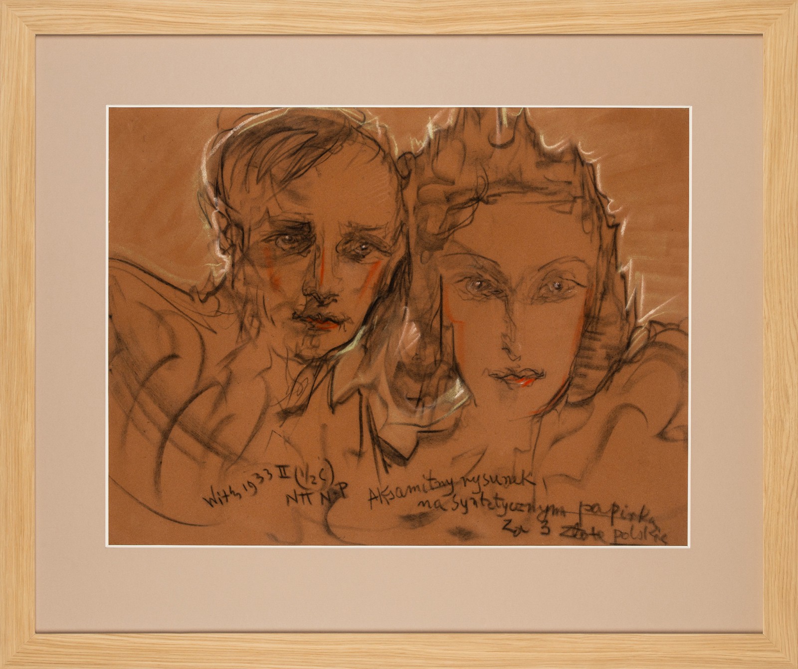 "Podwójny portret Janiny Turowskiej i Jana Leszczyńskiego"