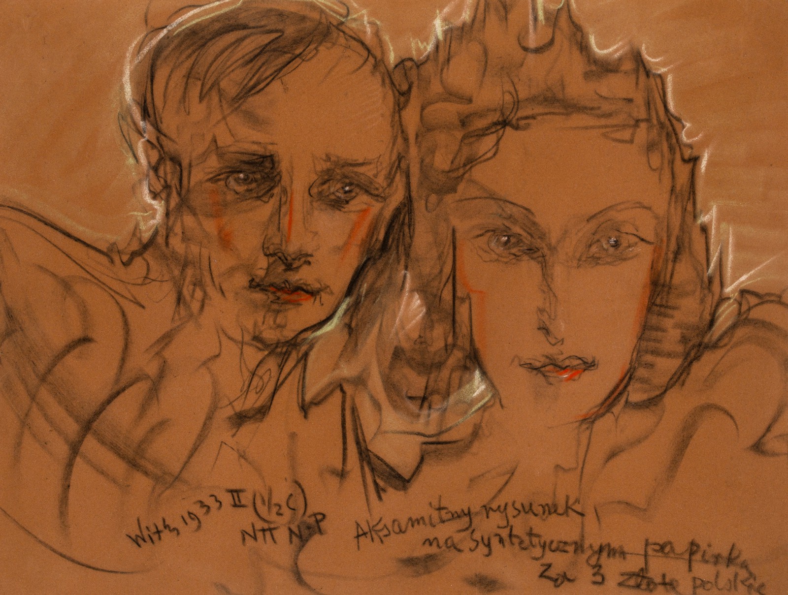 "Podwójny portret Janiny Turowskiej i Jana Leszczyńskiego"