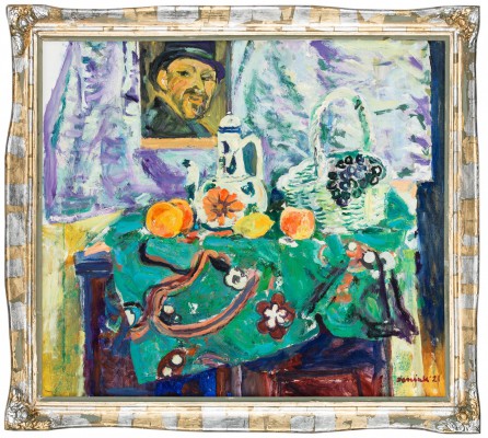 "Martwa natura z Cezannem"