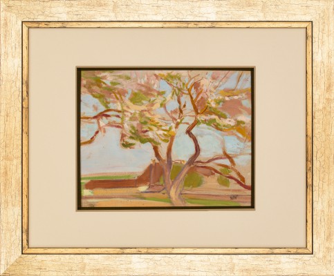 "Wiosna w Kalwarii" (praca dwustronna)