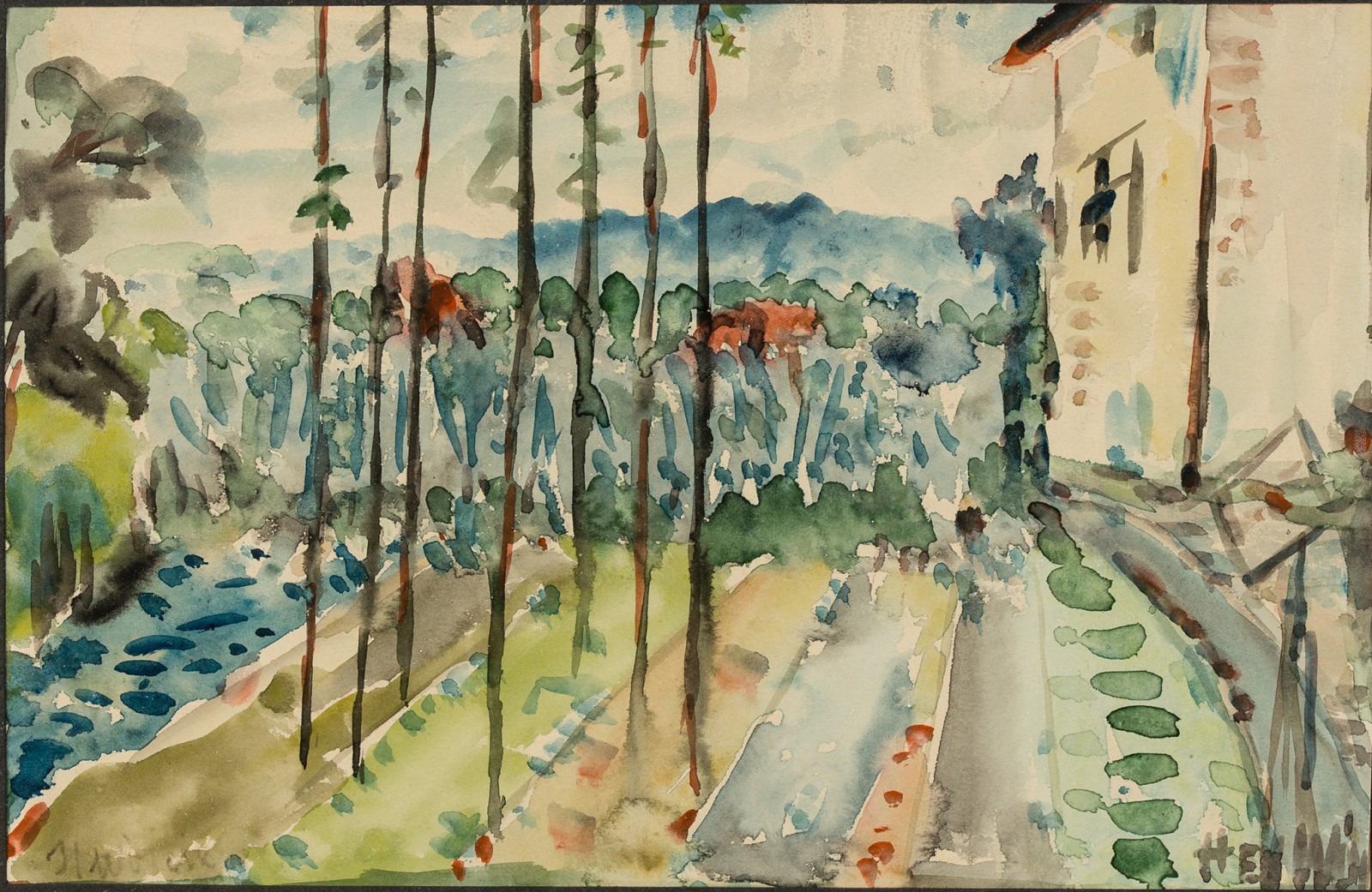 "Pejzaż podhalański"