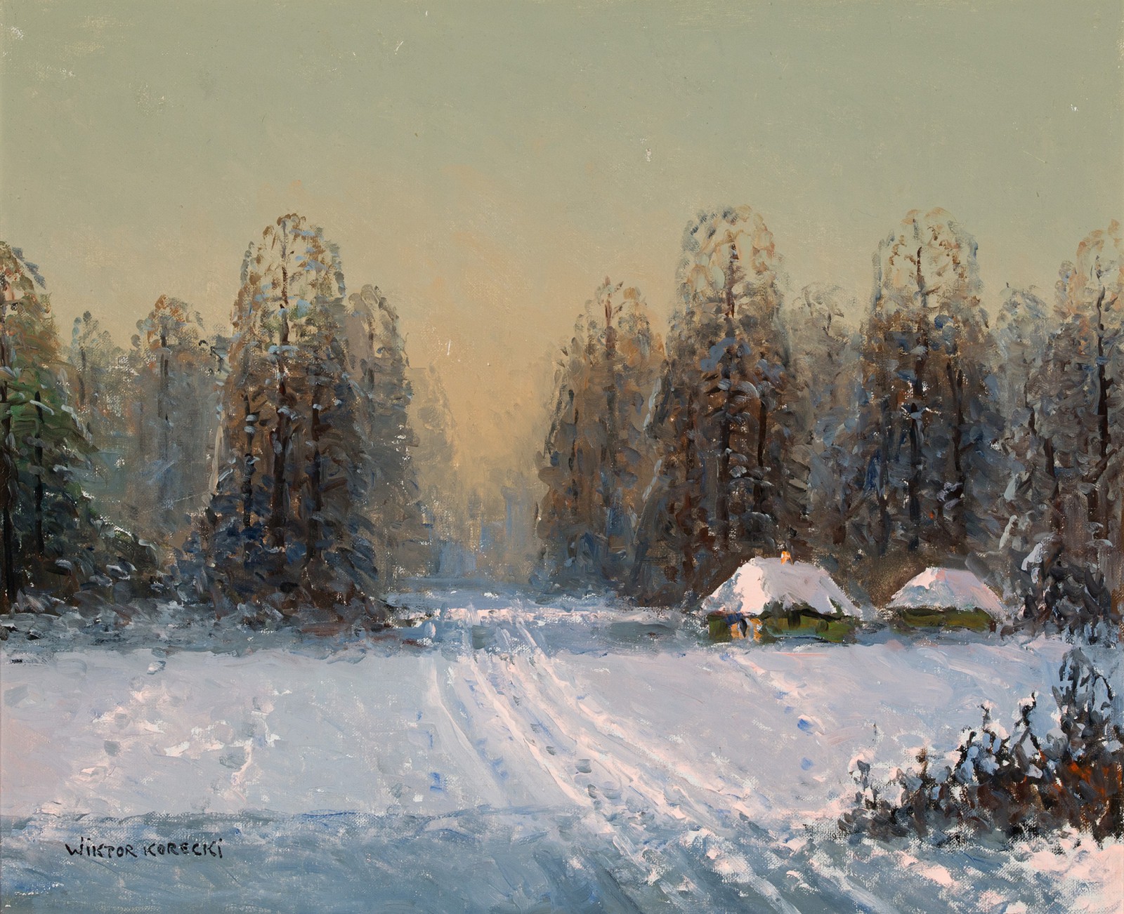 "Zimowy las"