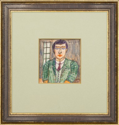 "Turysta w zielonym w garniturze"