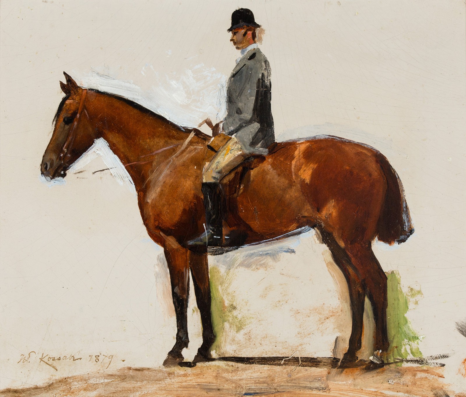 "Jeździec na koniu"